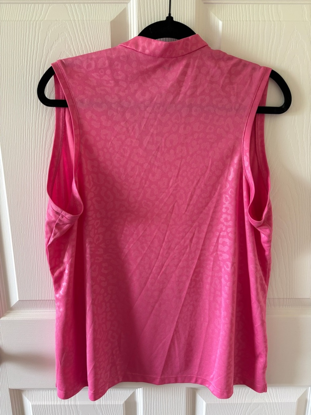 Nike Women's sleeveless pink polo, and Jofit Navy Skort - Picture 5 of 9